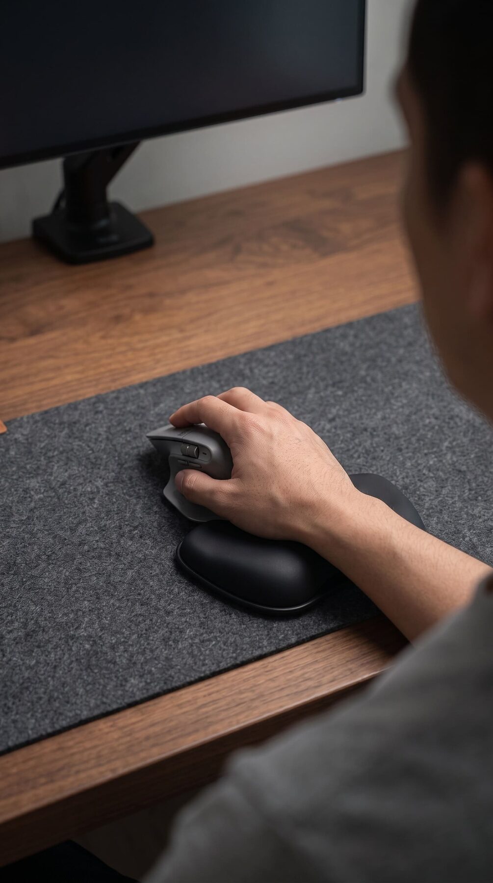 A hand resting on the Striva Flow