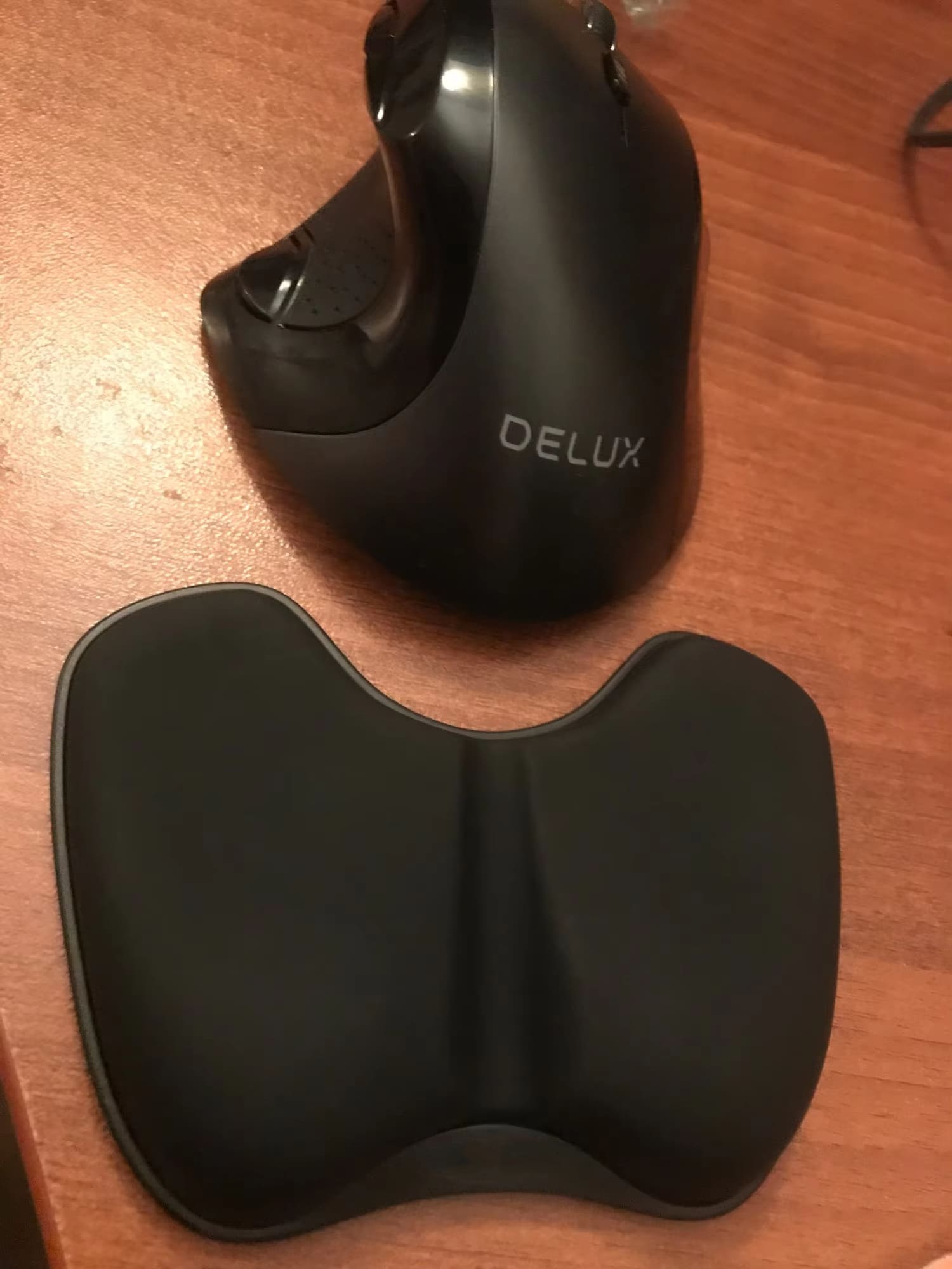 A Striva wrist rest setup