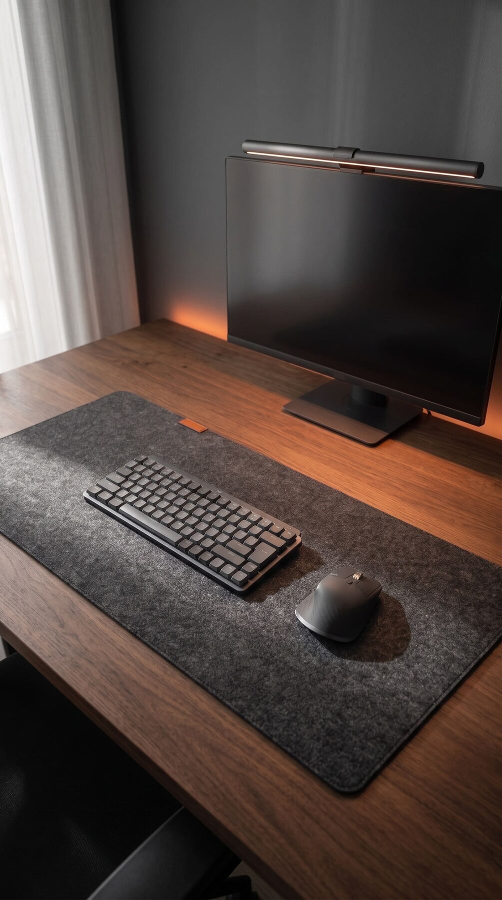 Striva Desk Mat on a desk